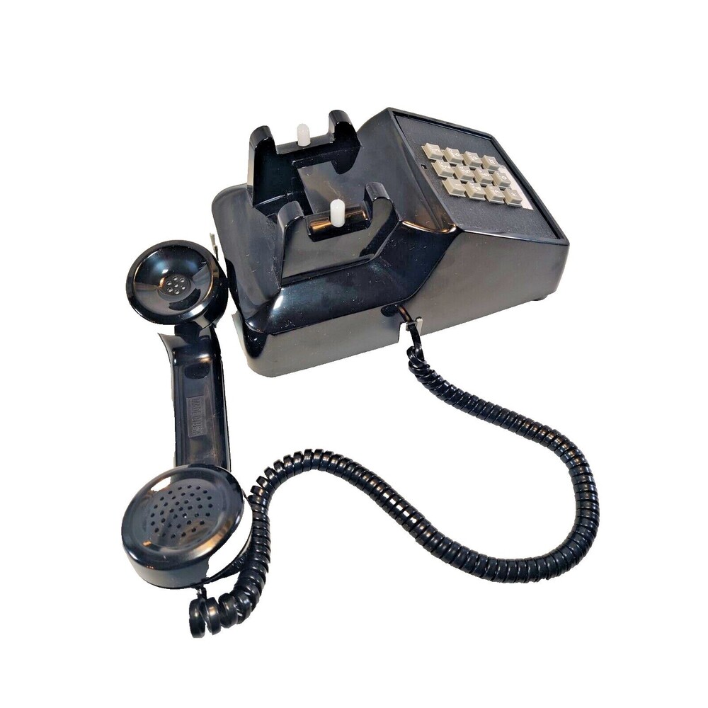 Vintage Cortelco 250000-VBA-20MD Black Push Button Telephone Desktop Phone USA - Picture 7 of 13